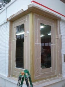 Reparación de una ventana sellada con pintura 2019